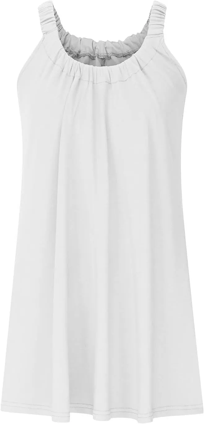 2024 Womens Spaghetti Straps Party Sundress Casual Beach Summer Dresses Bikini Beachwear Vacation Short Dresses