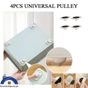 4pcs Stick On Pulley Set
