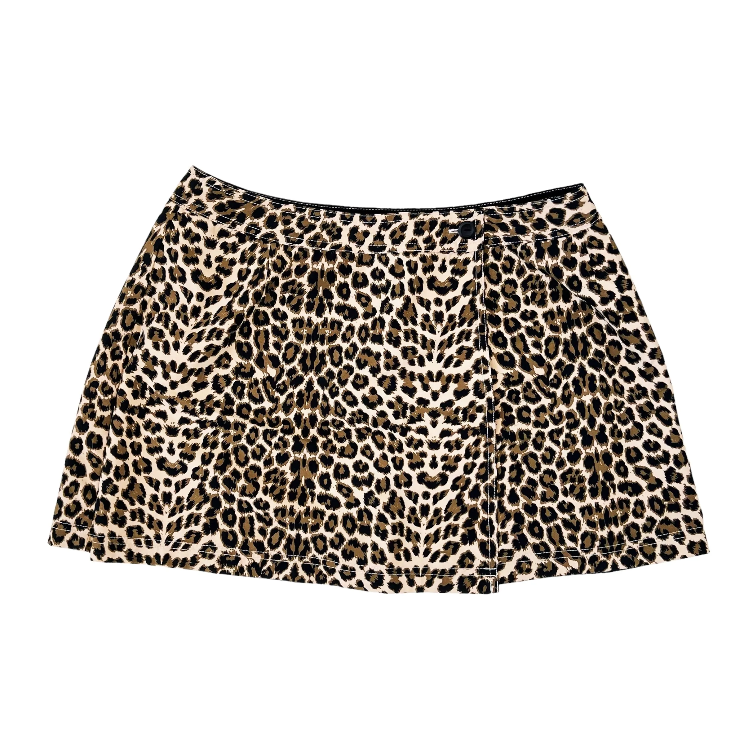 90s Reversible Sporty Wrap Skirt (L)