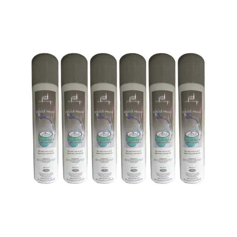 Al Rehab Air Freshener White Musk (Set of 6)