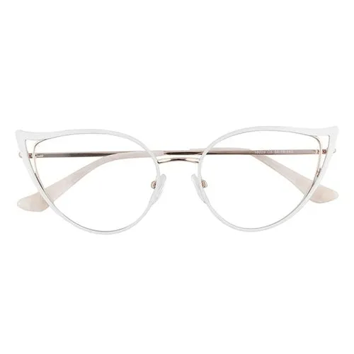 Anti Blue Light Glasses Frame Women Prescription Optical Cat Eye