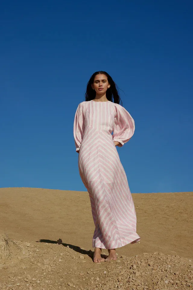 ASTON - Lucinda Dress SEASHELL STRIPE