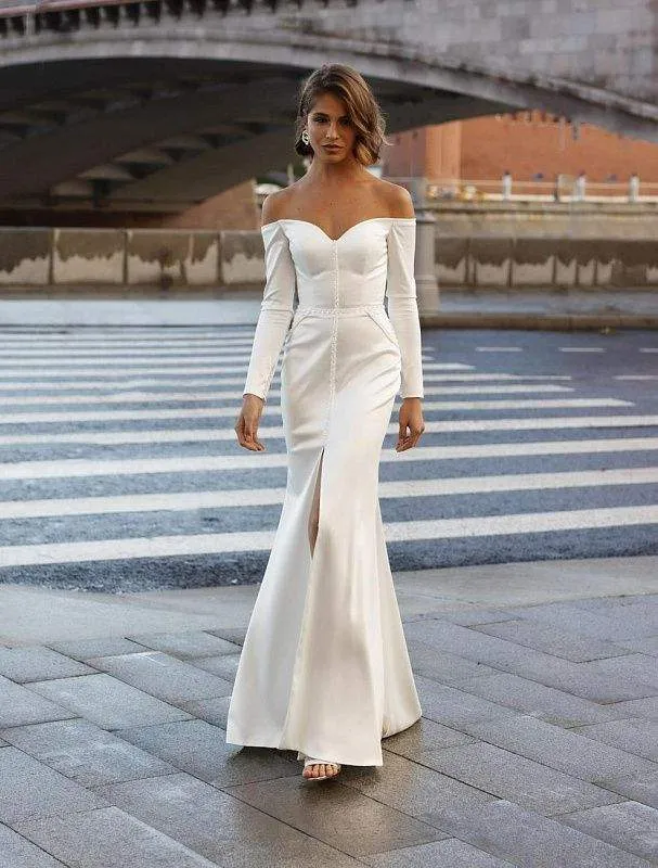 Bass White Wedding Dress