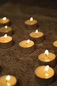 Bay and Rosemary Tealight