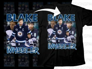 Blake Wheeler Winnipeg Jets Captain Png Digital Download