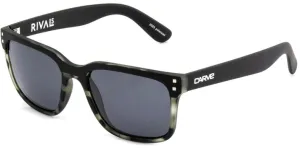 Carve Rivals Polarized Sunglasses | Matt Smoked Black Tort with Grey Lens
