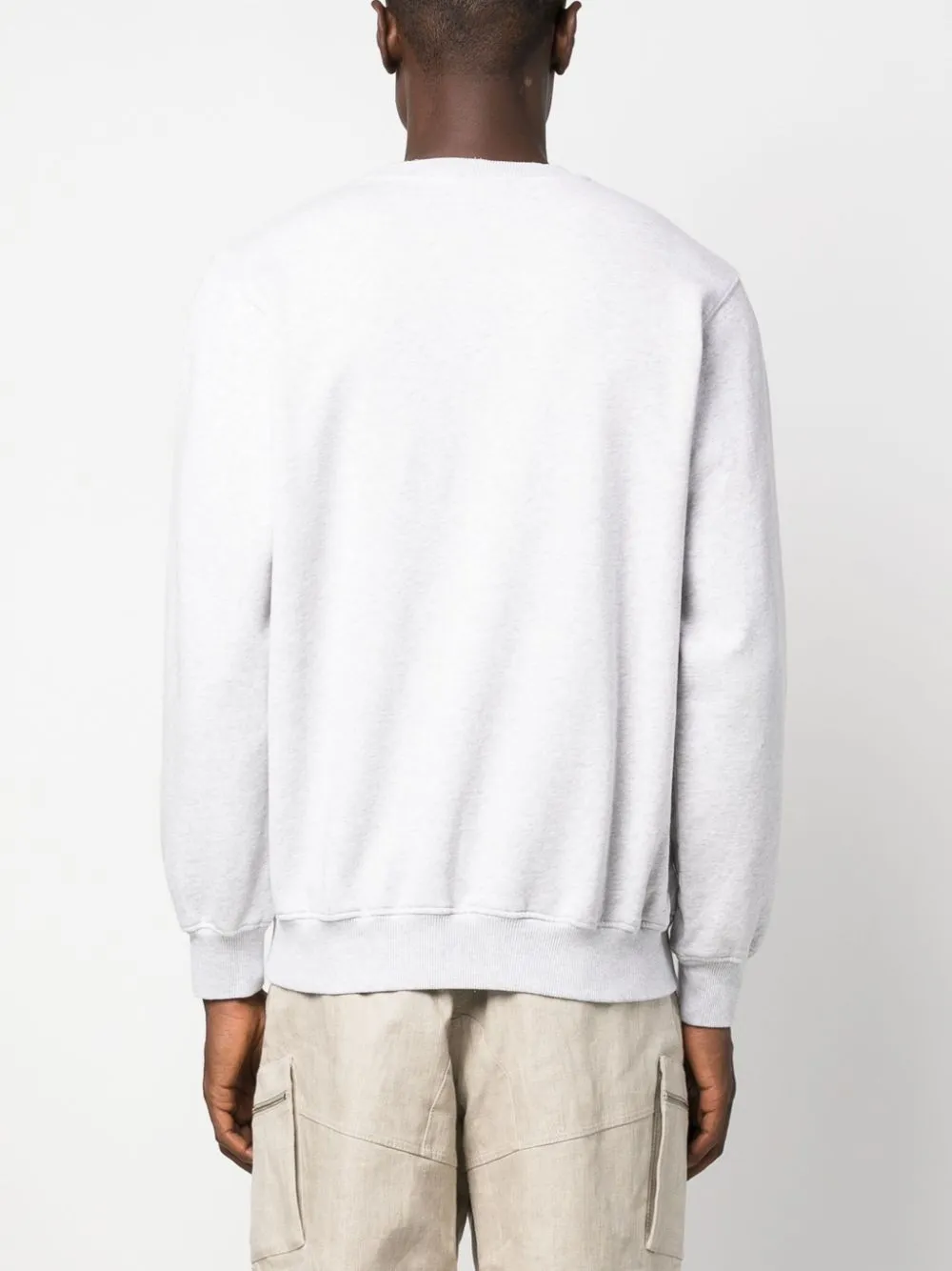 Casa Way-embroidered cotton sweatshirt