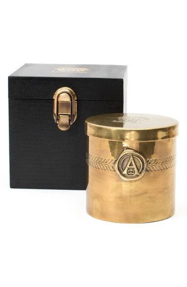 CHAMPAGNE BLACK LABEL THREE-WICK BRASS CANDLE (LIMITED EDITION)