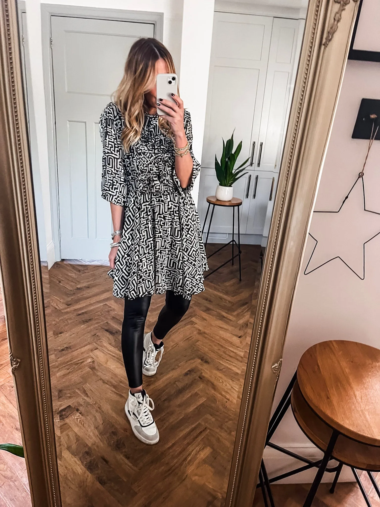 Chiffon Ruffle Dress