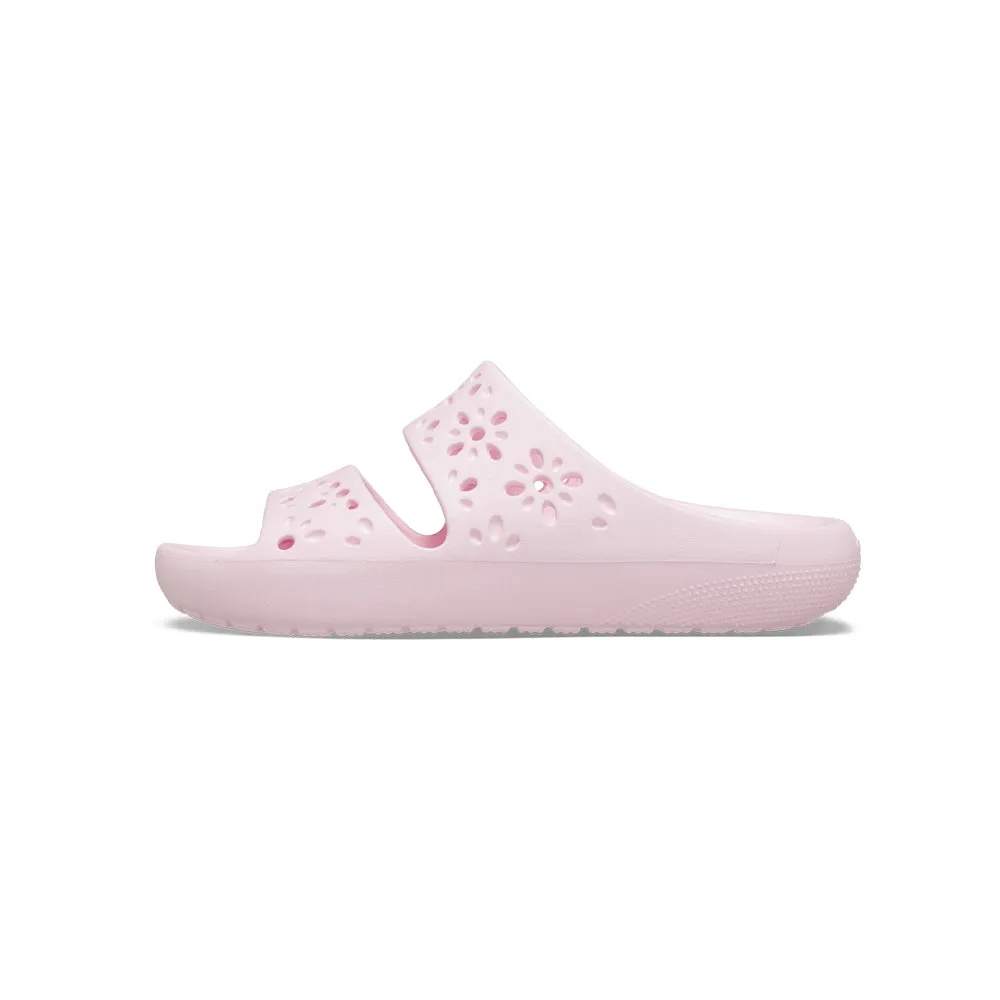 Classic Floral Cut-Out Sandal