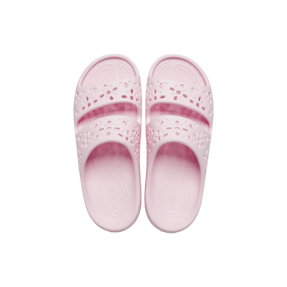 Classic Floral Cut-Out Sandal