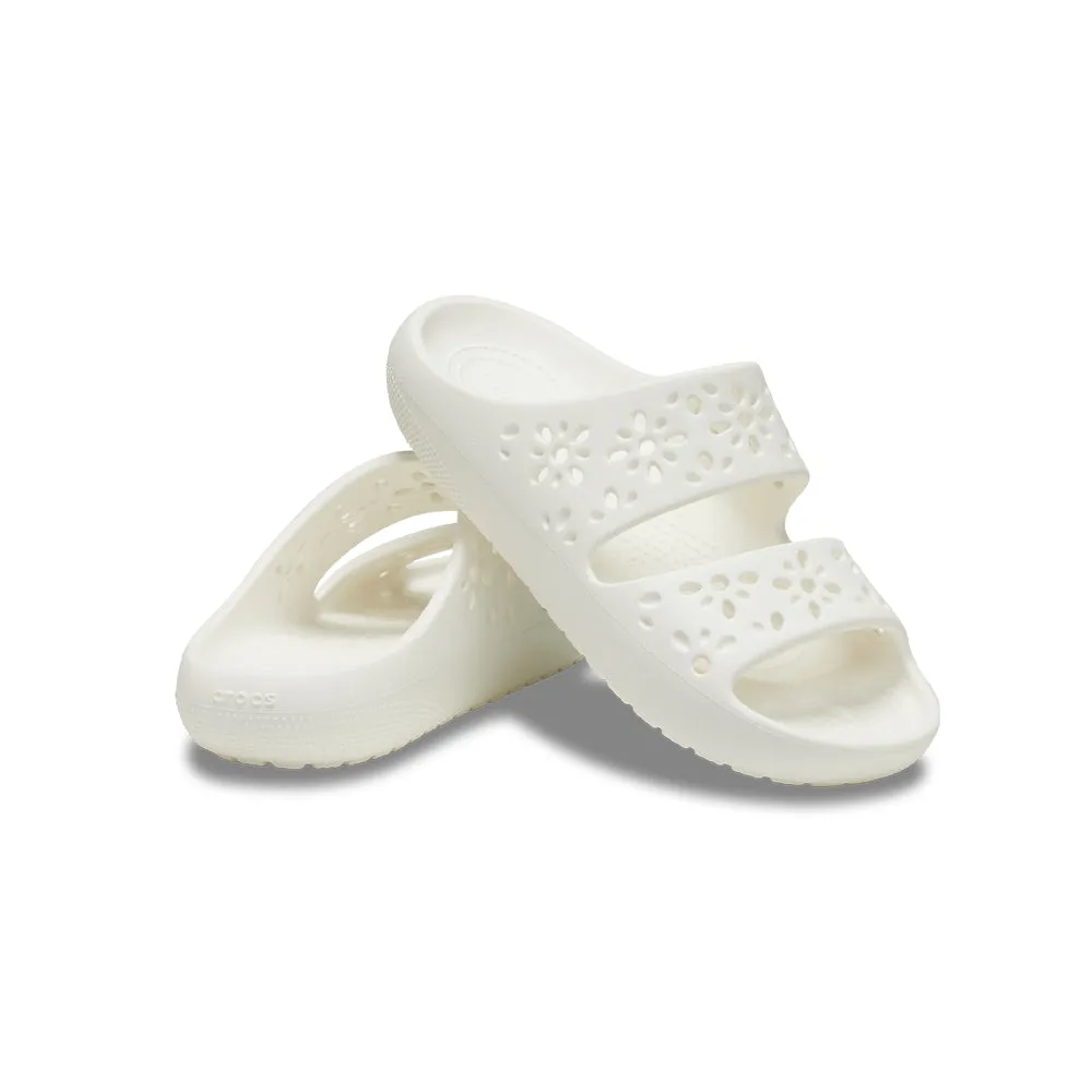 Classic Floral Cut-Out Sandal