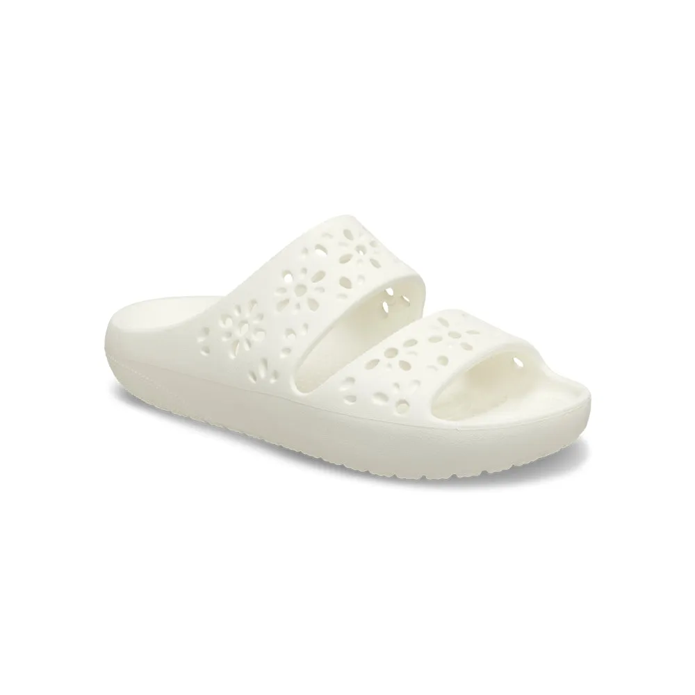 Classic Floral Cut-Out Sandal