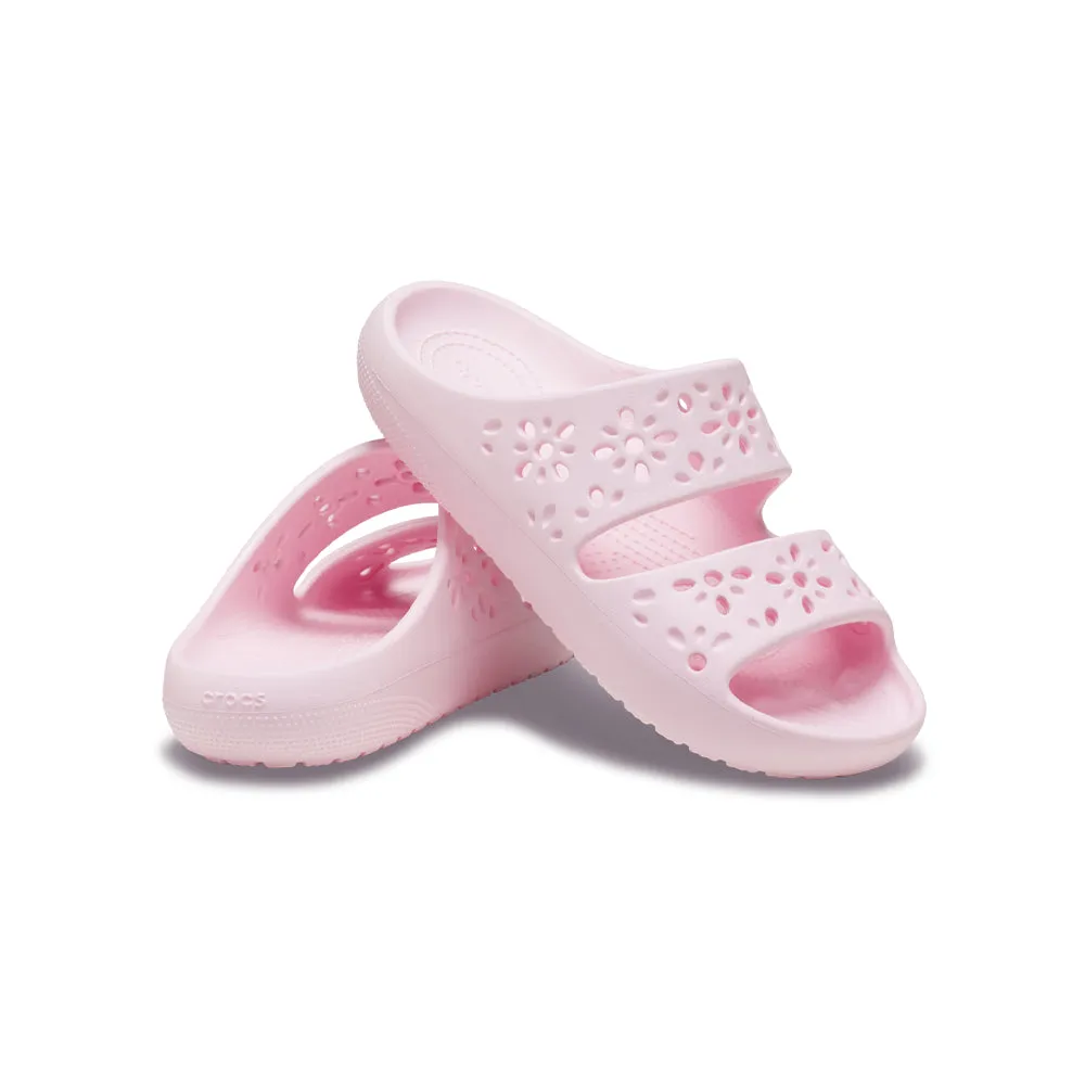 Classic Floral Cut-Out Sandal