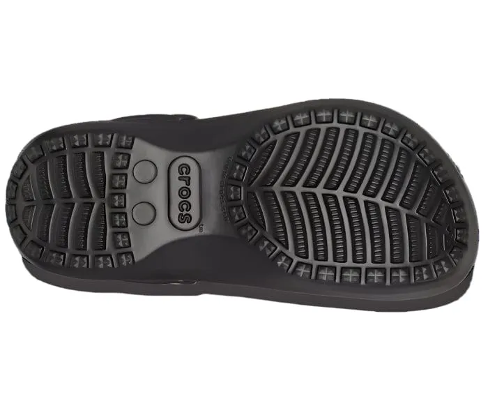Crocs Classic Platform Lined Clog in Black