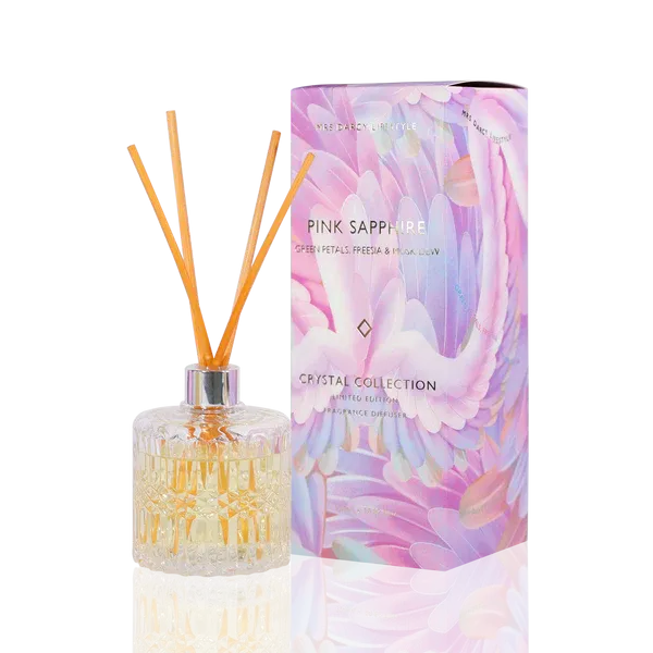 Diffuser Pink Sapphire | Green Petals, Freesia   Dusk Dew