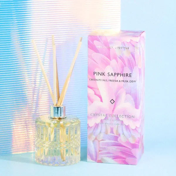 Diffuser Pink Sapphire | Green Petals, Freesia   Dusk Dew
