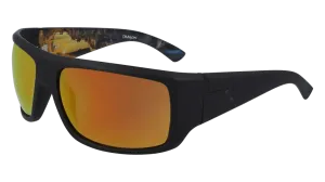 Dragon Alliance Vantage LL Polar Sunglasses, Matte Black Clark Little Frame LL Orange Ion Polarized Lens