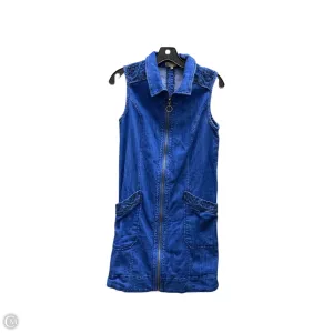 Dress Casual Midi By Democracy In Blue Denim, Size: S