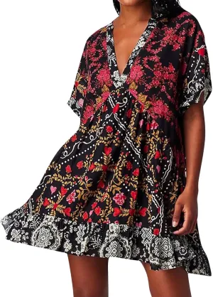 Dresses for Women 2024 Summer Boho Dress Floral Casual Sundresses Sexy V Neck Babydoll Dresses Dress