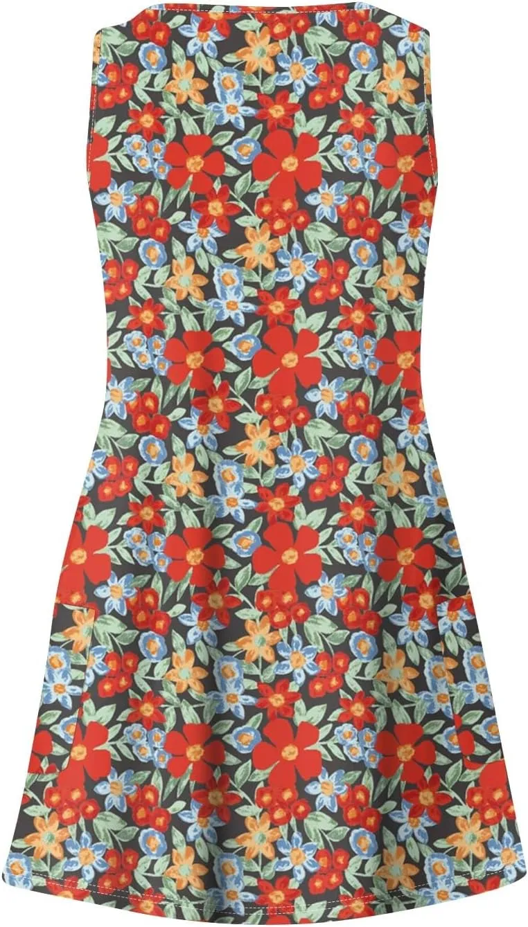 Dresses Women Midi Dresses for Women Sleeveless Summer Summer Dresses Women Fitted Tight