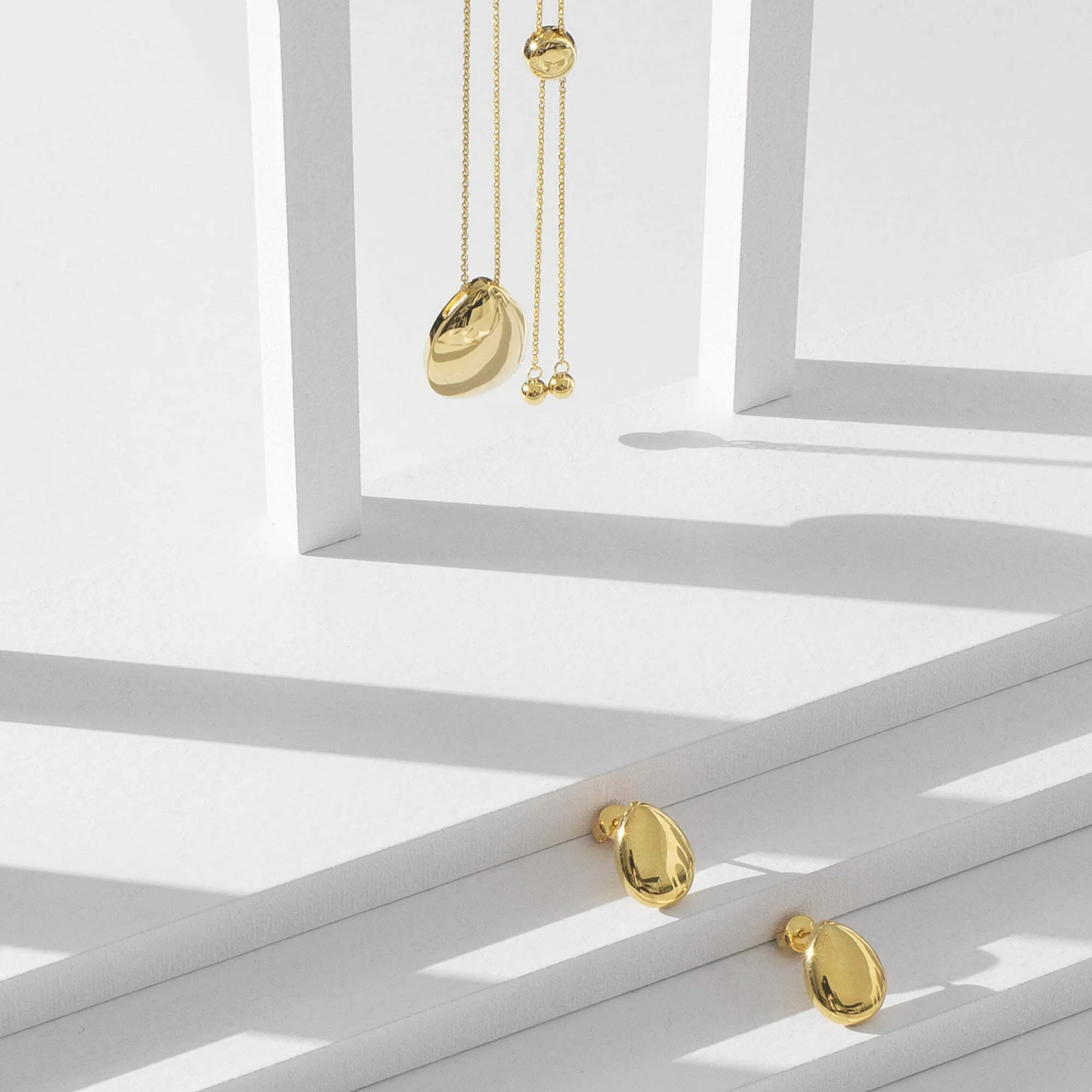 Drop Earrings • 18K Gold Vermeil