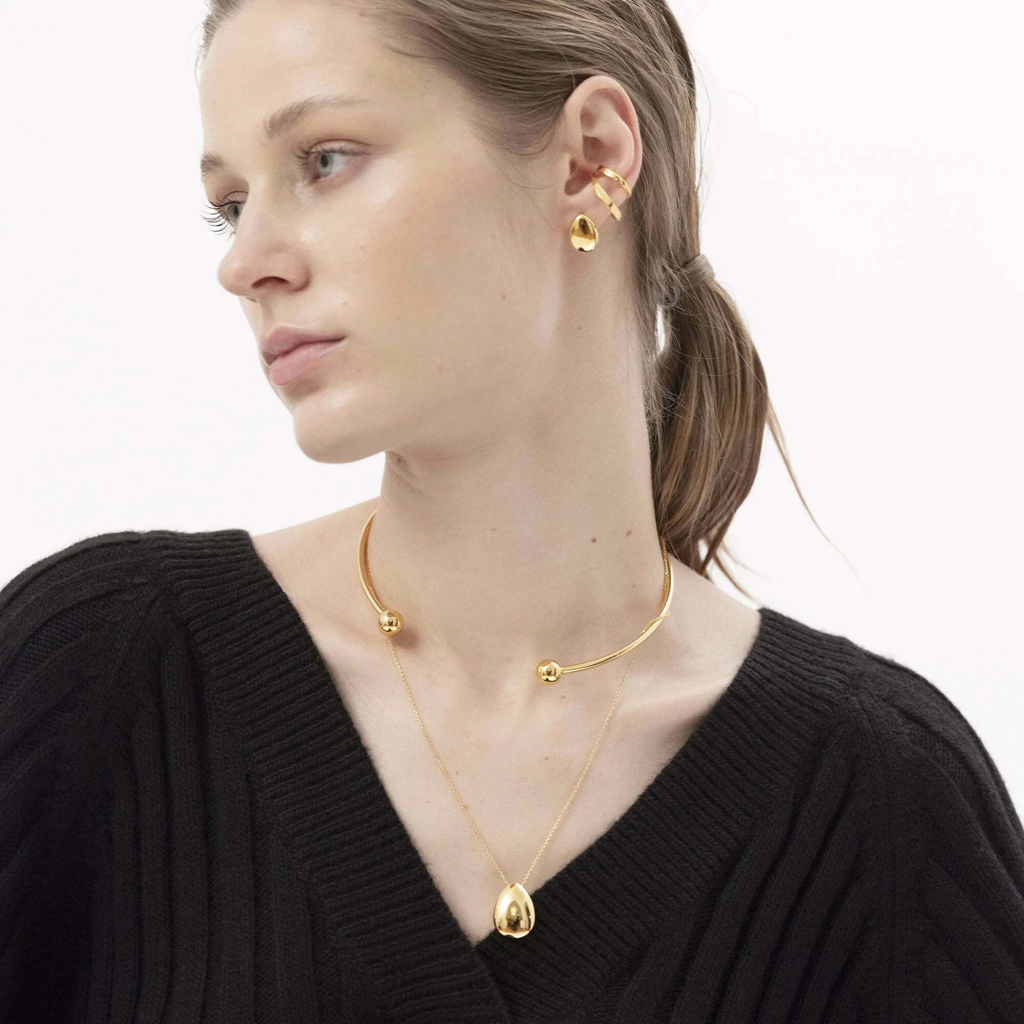 Drop Earrings • 18K Gold Vermeil