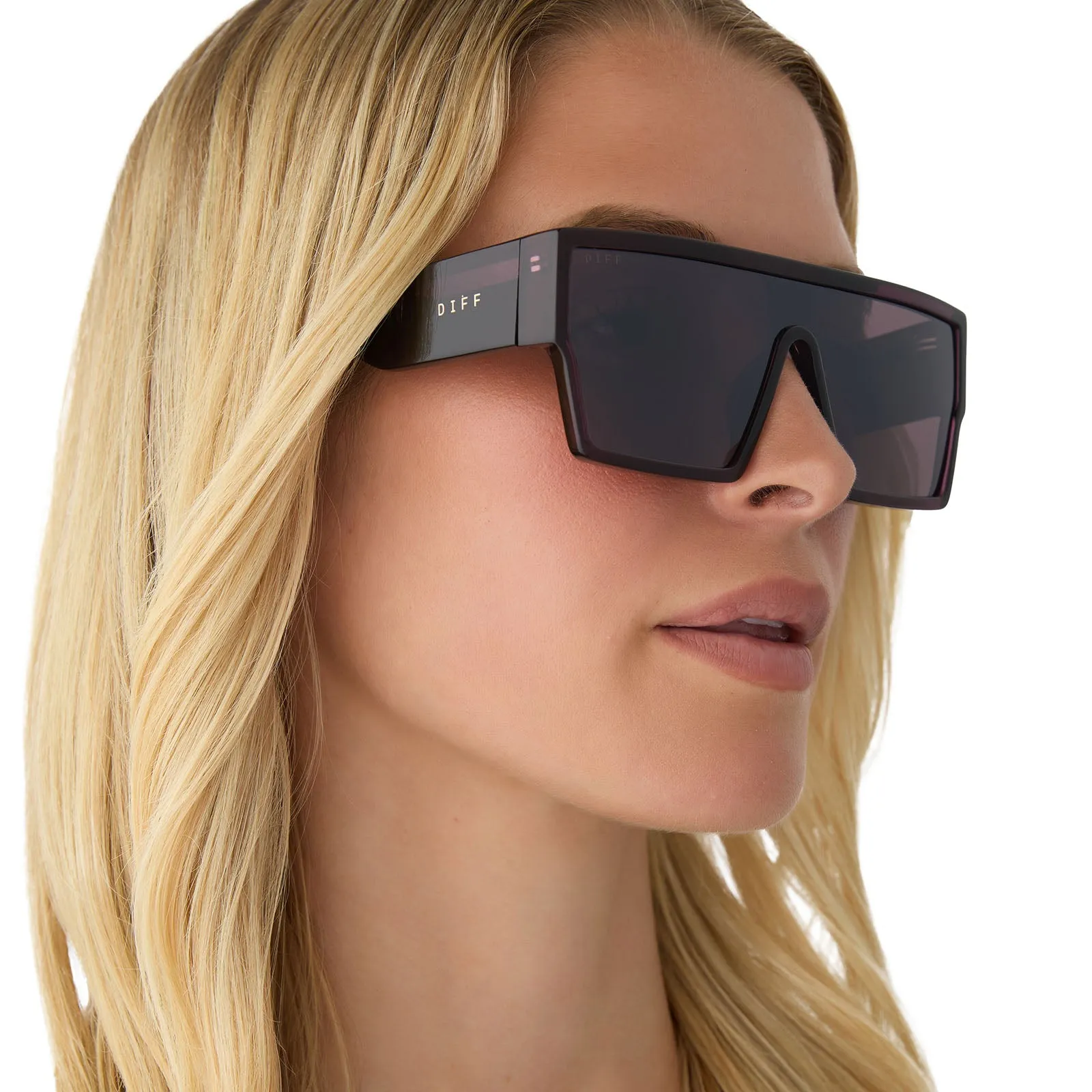 ELECTRA - AUBERGINE   AUBERGINE W SILVER FLASH SUNGLASSES