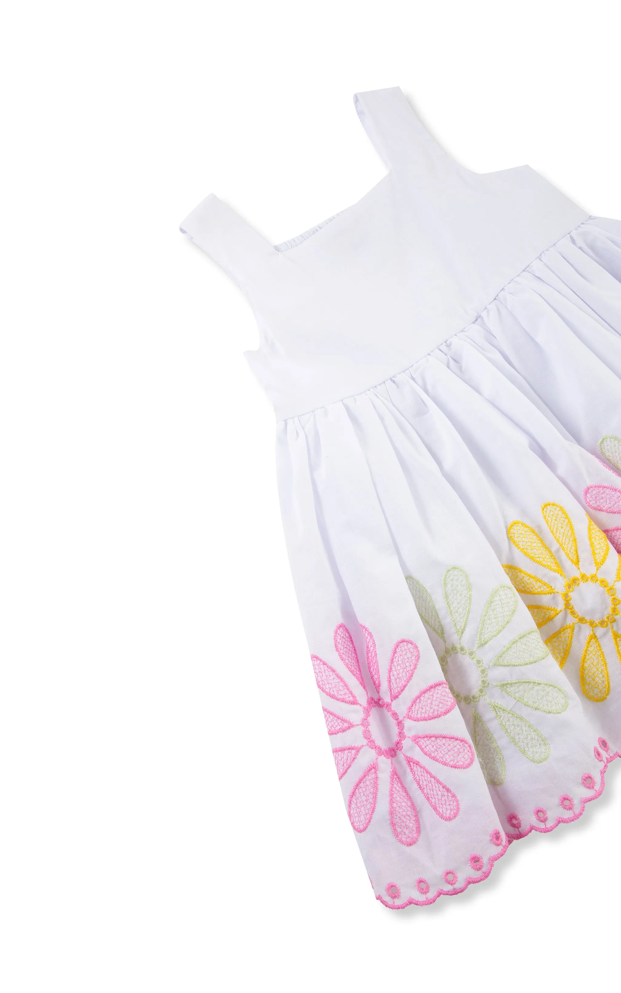 Embroidered Floral Dress | 12-24M