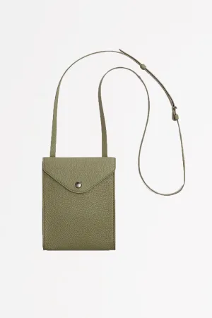 Enveloppe Bag with Strap - Dusty Khaki