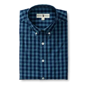 Felton Plaid Indigo Sport Shirt