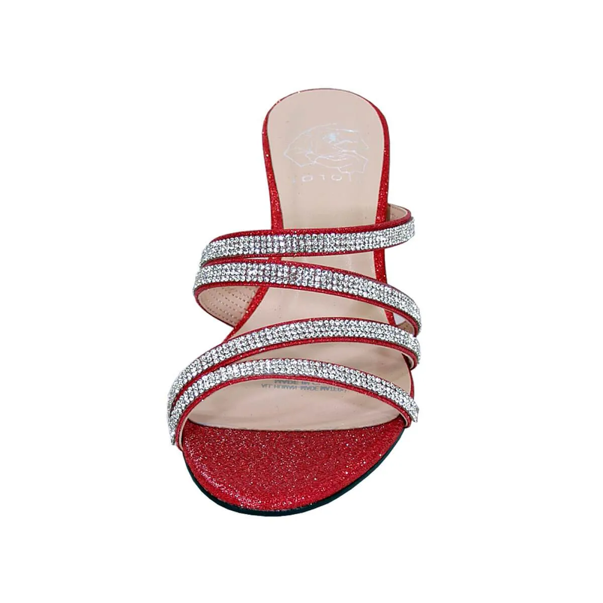 FLORAL Kelly Women's Wide Width Heeled Dress Sandals