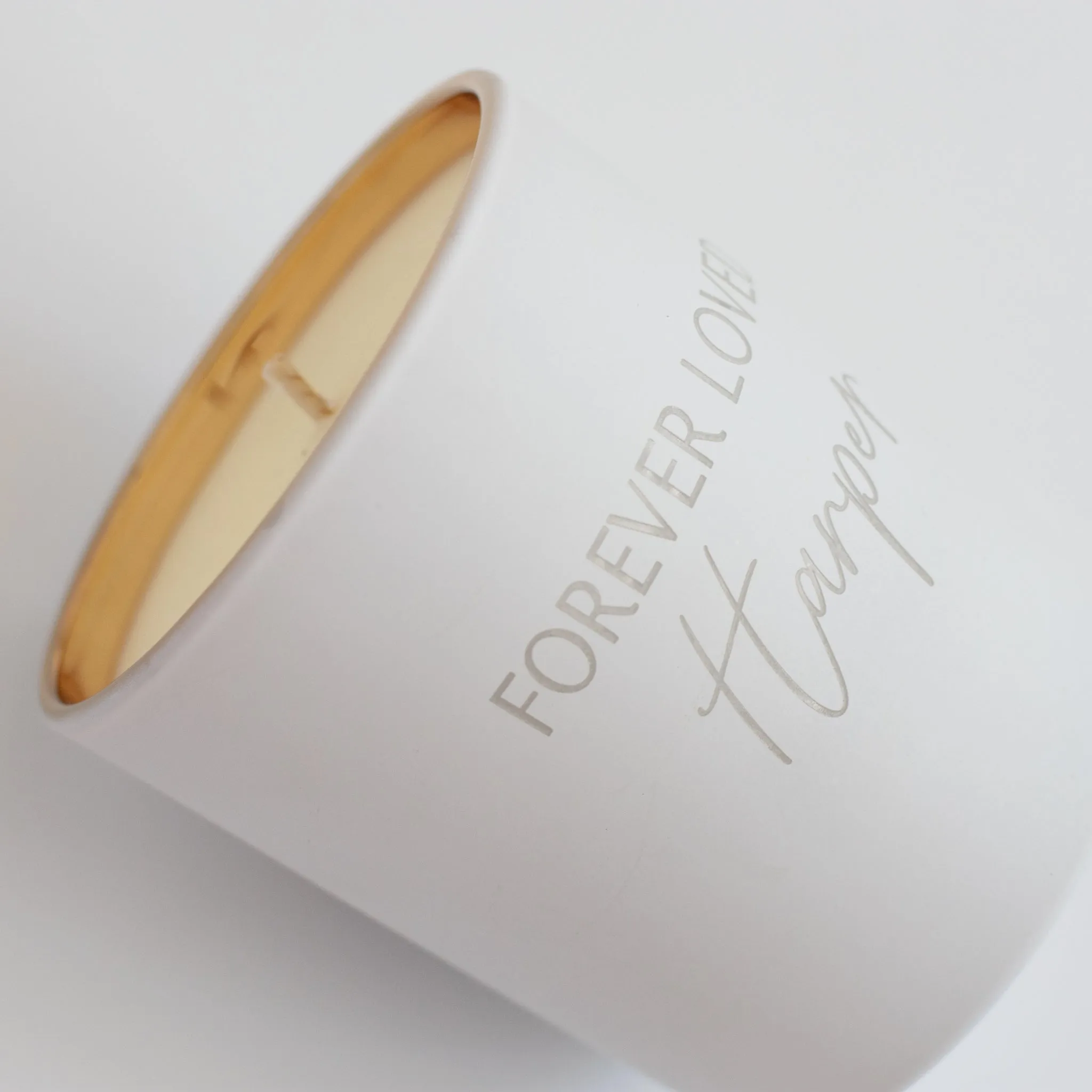 Forever Loved Custom Engraved Candle