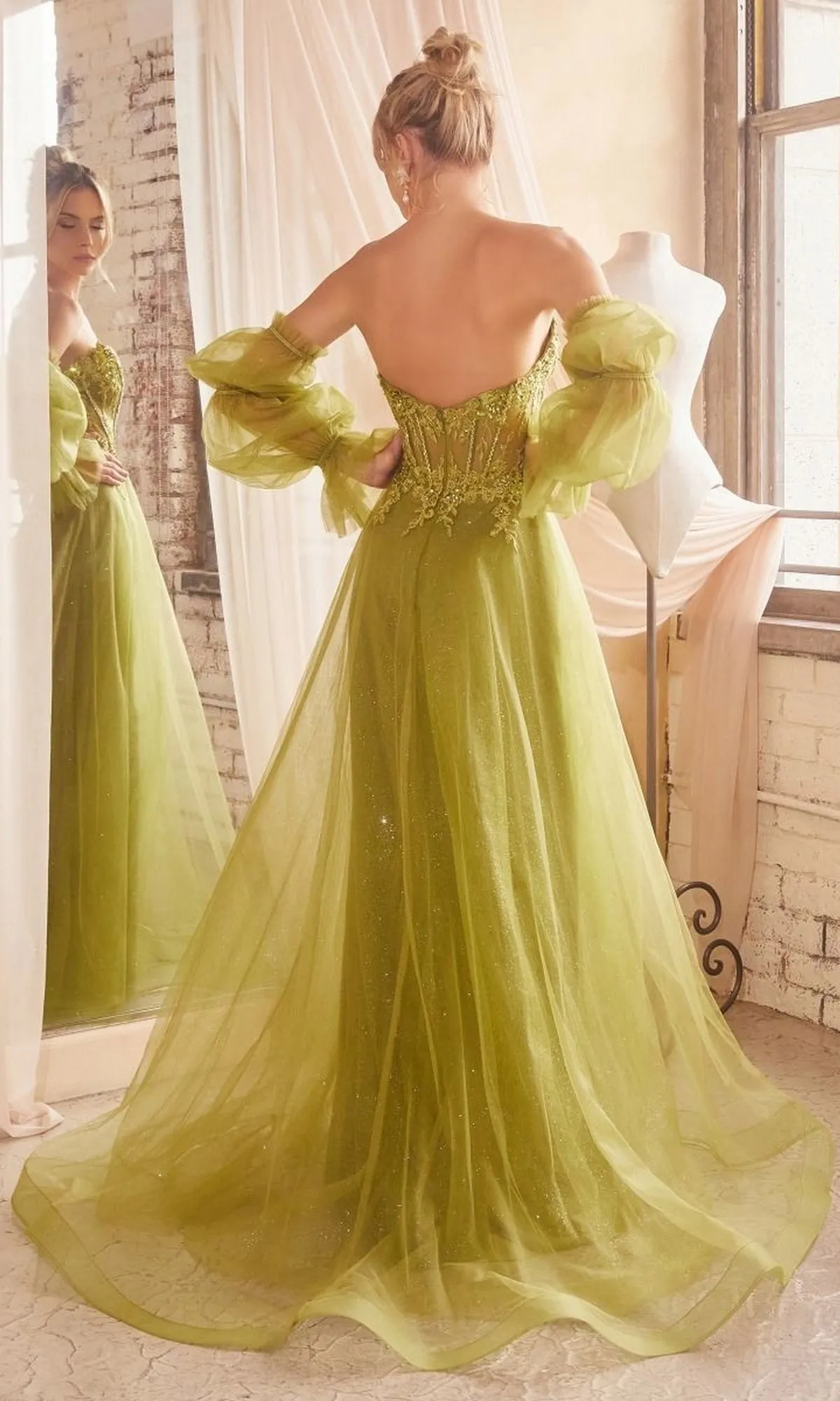 Formal Long Dress CD830 By Ladivine