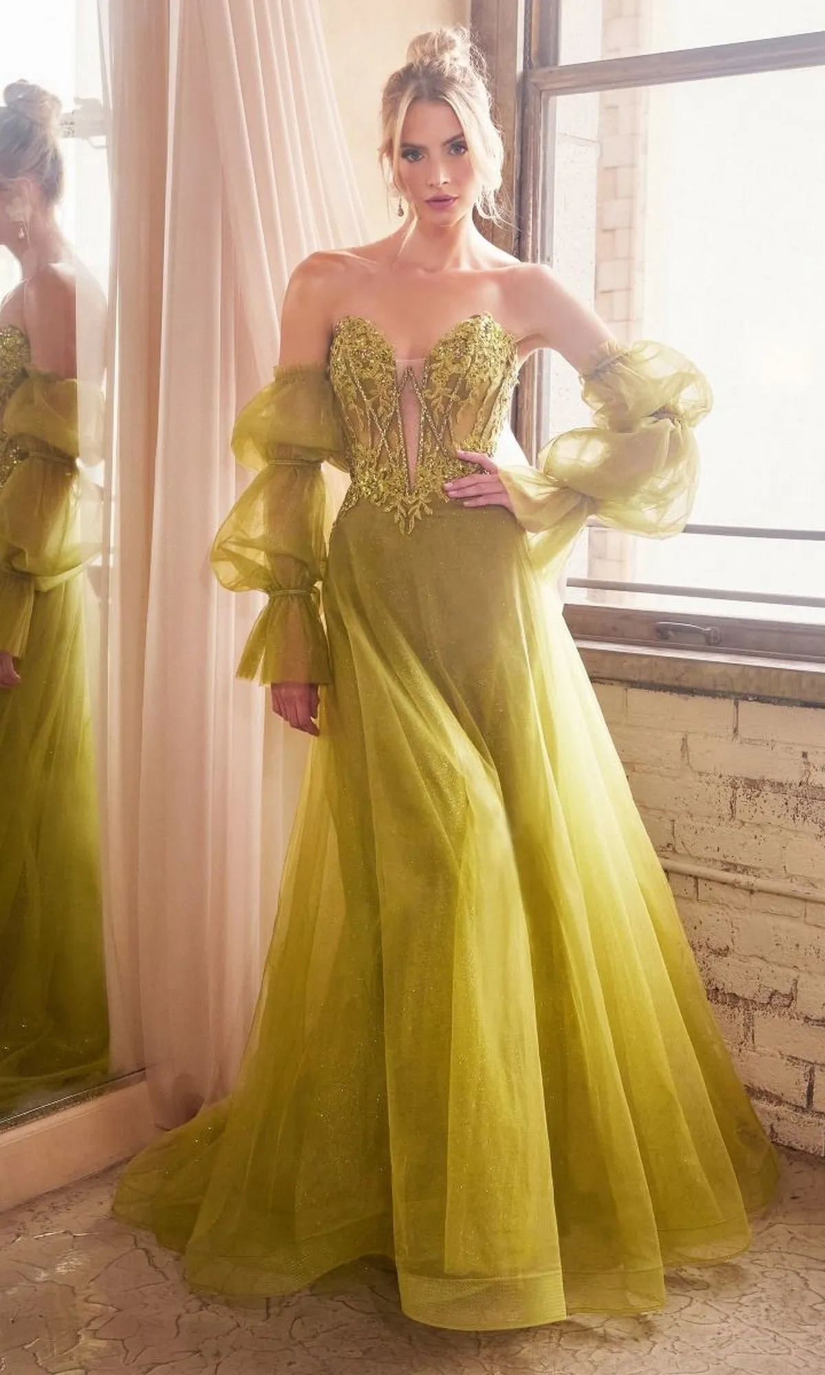 Formal Long Dress CD830 By Ladivine