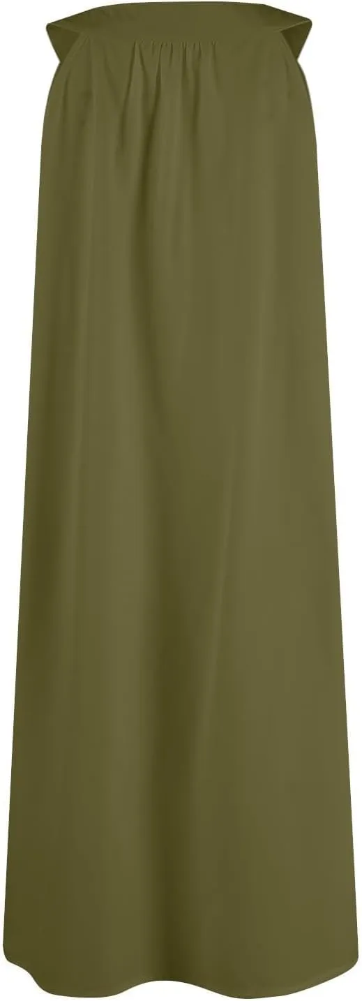 FZYLQY Womens Dressy Casual Summer Dresses Off The Shoulder Solid Sundress Ladies Elegant Trendy Smocked V Neck Mini Dress