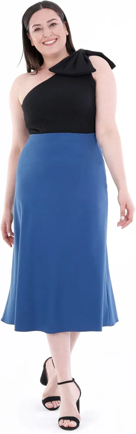 G-Line Midi Skirts for Women, A-Line Boho Skirts for Women, High Waisted Skirts for Women, Flared Plus Size Skirt XS-7XL