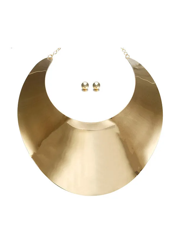 Geometric Necklaces Accessories   Earrings Accessories   Bracelet Accessories Three Pieces Set