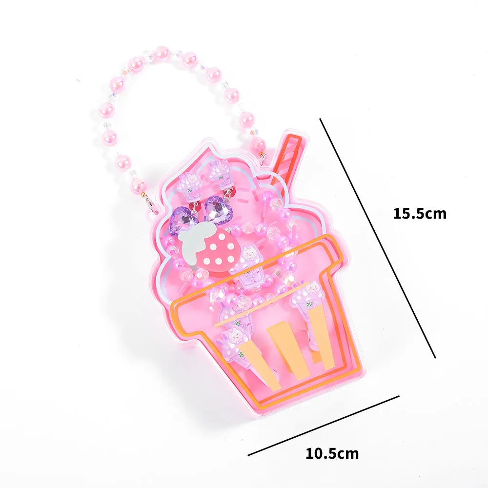 Ice Cream Cup Shape  Hair Accessories .