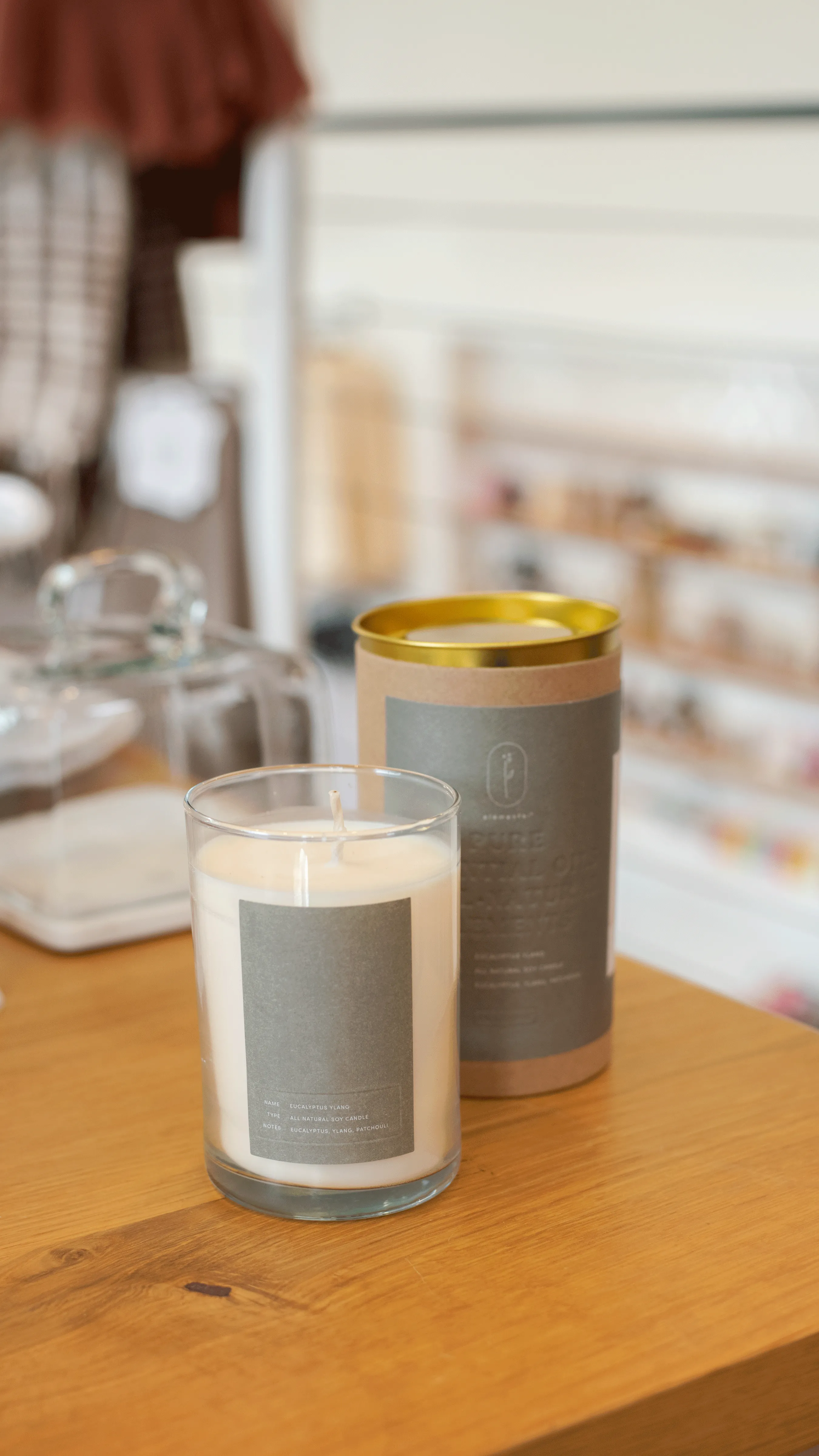 Illume Natural Glass Candle