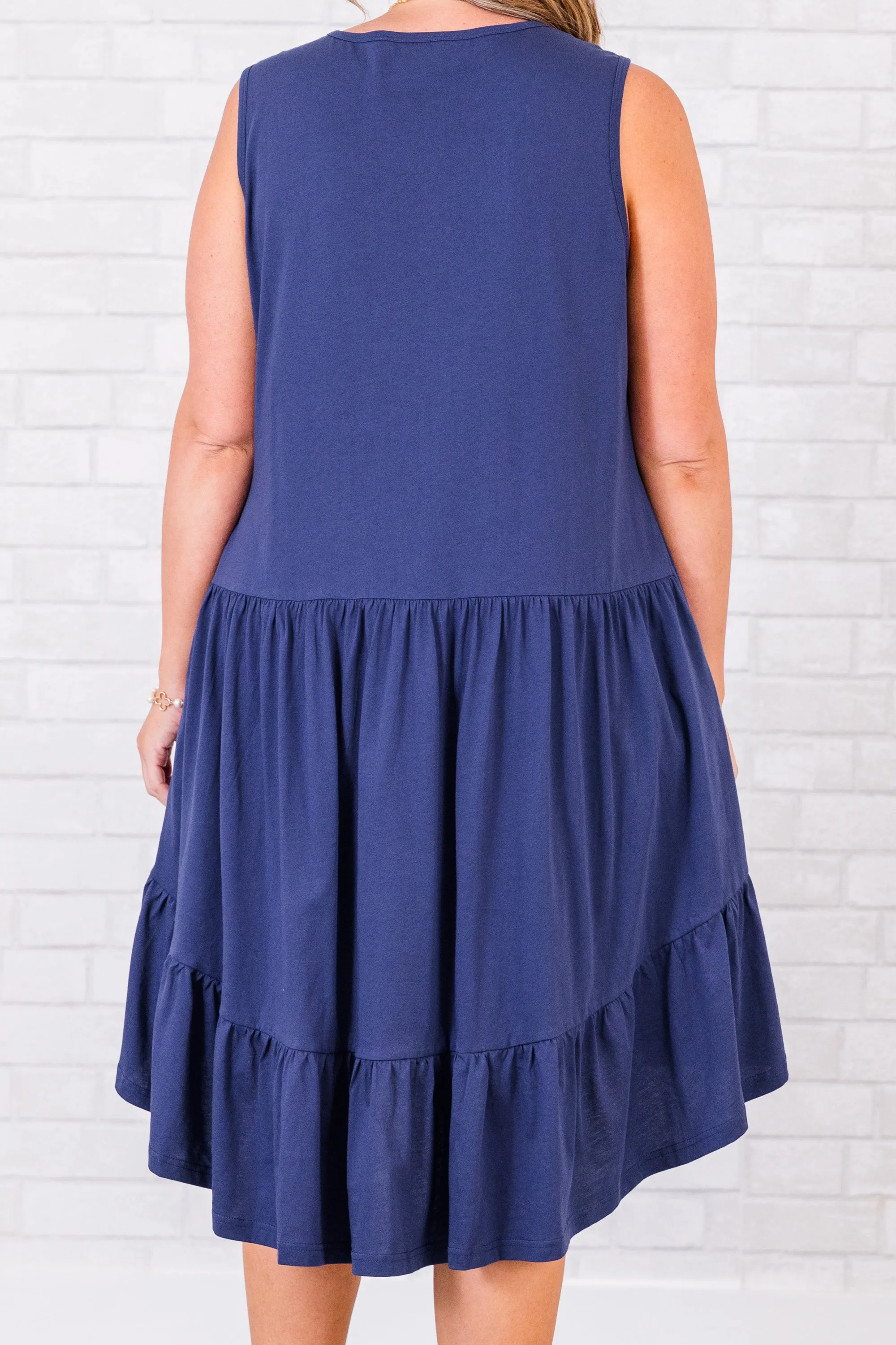 I'm The Catch Dress, Navy