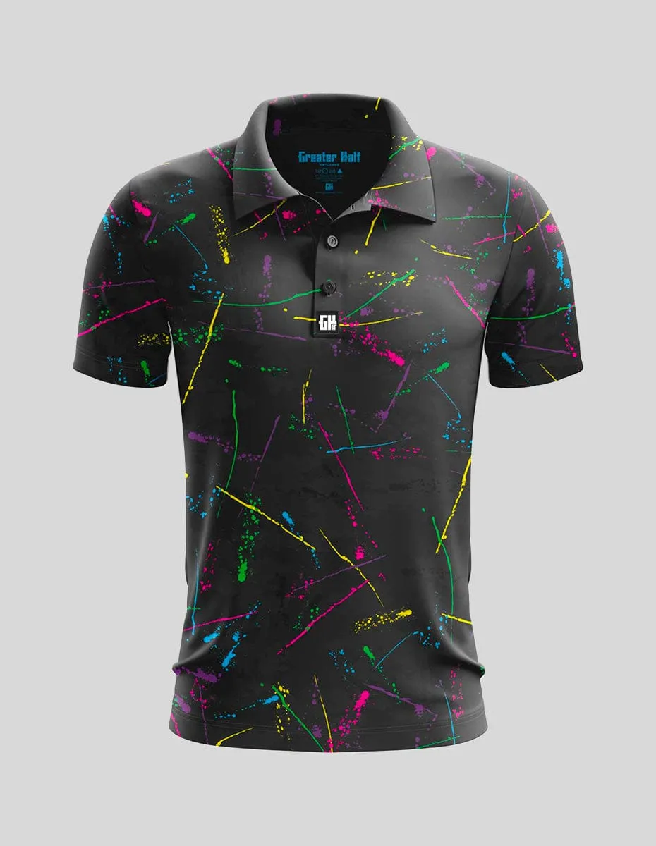 Ink Drip Polo