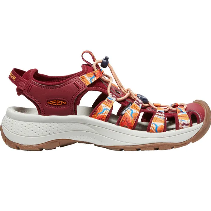 KEEN  Astoria West Sandal Womens - Ocean Wave Red