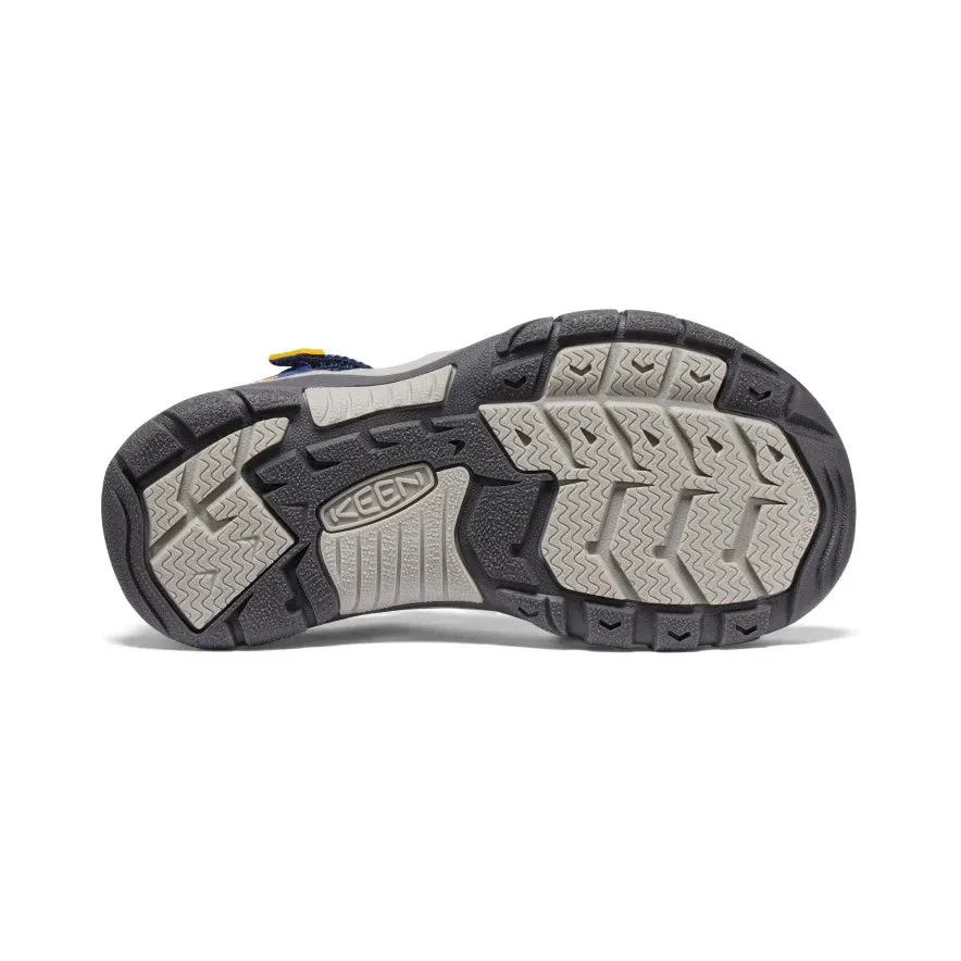 Keen Big Kids' (Sizes 1-7) Newport H2 Youth Sandal - Naval Academy/Keen Yellow
