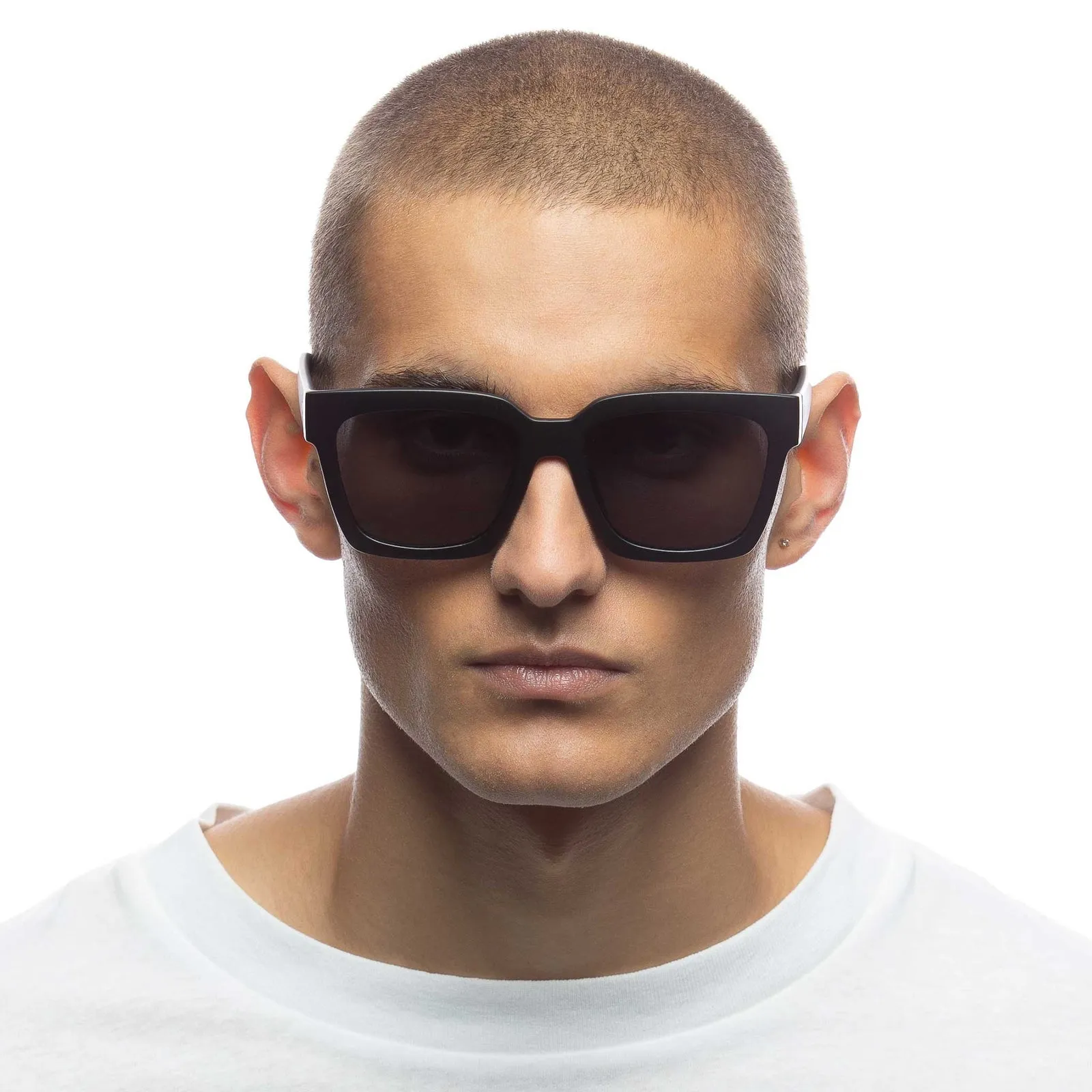 Le Specs Weekend Riot | Matte Black Polarized