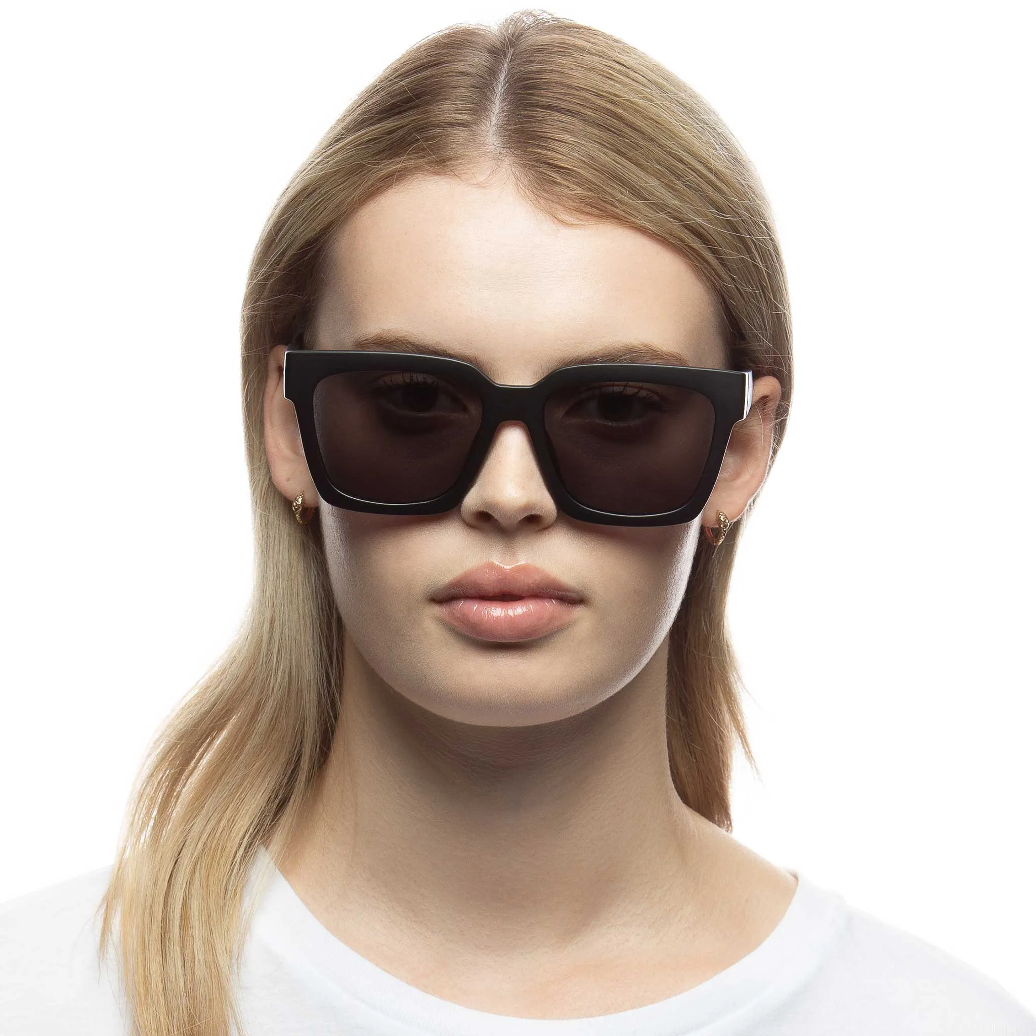Le Specs Weekend Riot | Matte Black Polarized