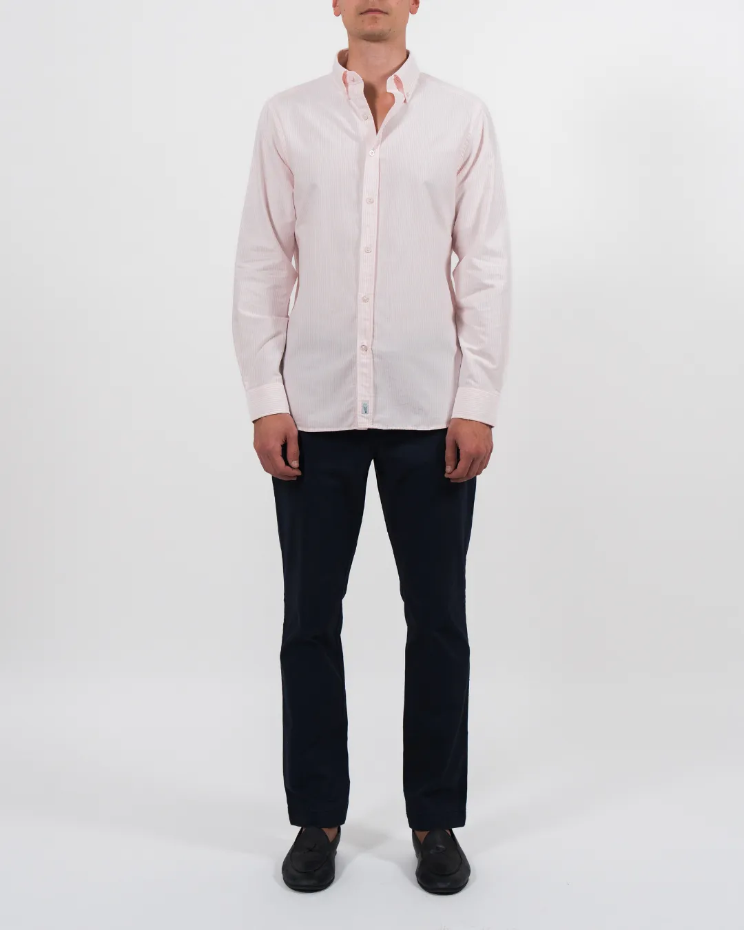 'Le Stripe' Pink Oxford Shirt