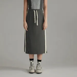 Lined String Sporty Skirt