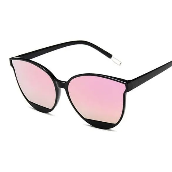 Luxury Flat Elegant Cat Eye Sunglasses