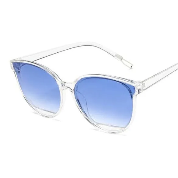 Luxury Flat Elegant Cat Eye Sunglasses
